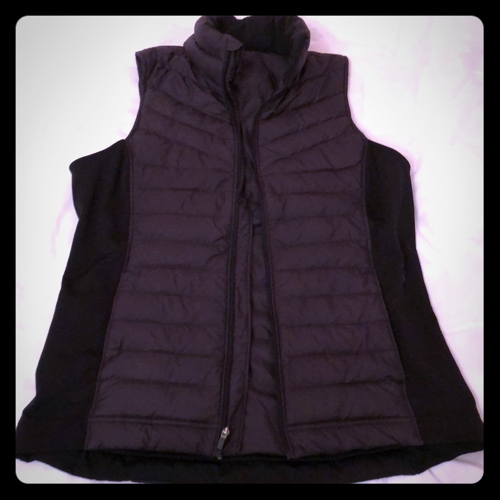 Black Poofy Lucy Vest